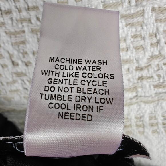 Joe Benbasset Black Pull On Work Pants with Pockets Women's Size L - Picture 7 of 8